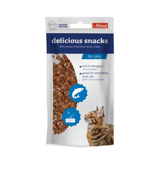 Bouchées au saumon pour chat