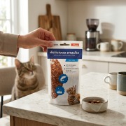 Bouchées au saumon pour chat