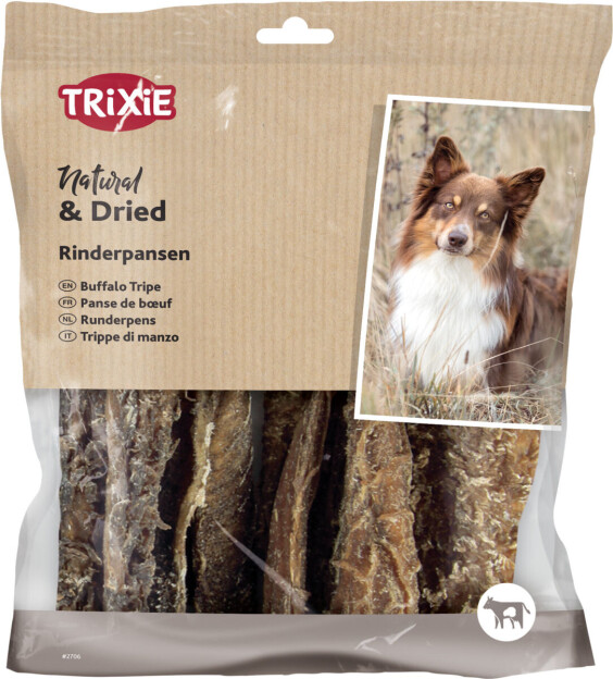Panse de bœuf séchée naturelle Trixie sans gluten pour chien