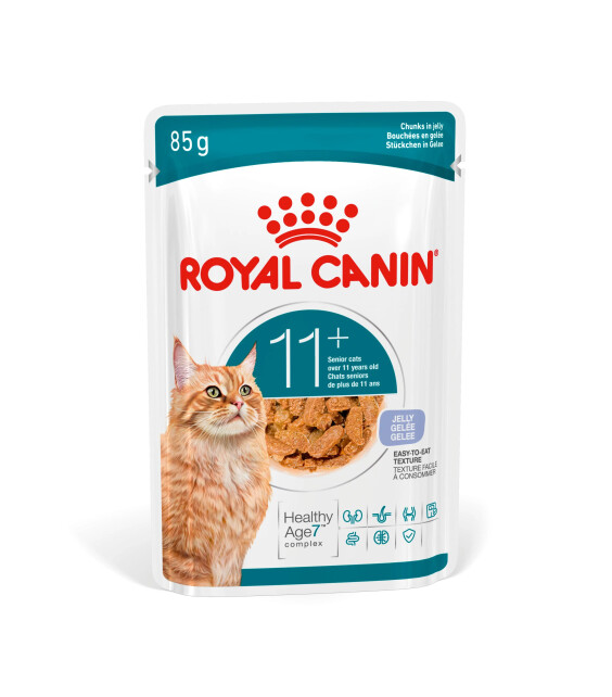 ROYAL CANIN Ageing 11+ bouchées en gelée pour chat senior