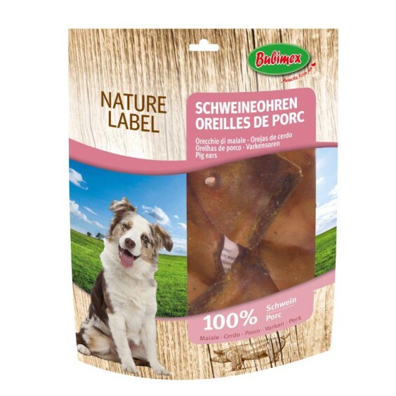 Bubimex Oreilles de porc naturelles a macher pour chien