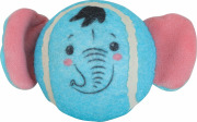 Balle de tennis sonore Eléphant pour chien