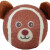 Balle de tennis sonore Ourson pour chien