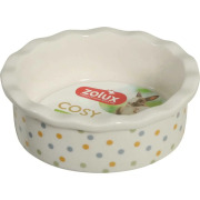 Gamelle en céramique Zolux Cosy blanc pour rongeur