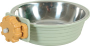Mangeoire inox Zolux Cosy avec support à suspendre pour rongeur