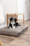 Coussin Liano taupe pour chien