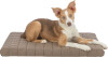 Matelas orthopédique Vital Caliente brun pour chien
