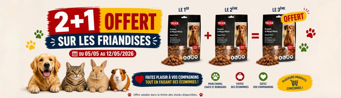 Promotion en cours animalerie en ligne Auberdog