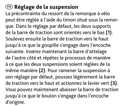 Mode d'emploi Remorque de vélo pliable pour chien