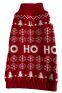 Pull Noël pour chien taille L 40cm – déguisement tricoté festif
