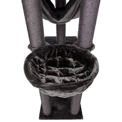 Arbre à chat solide : XXL, pour chat adulte, hamac, 163 cm  Amadeus