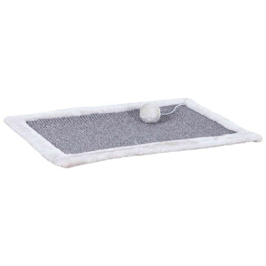 Tapis griffoir avec jouet suspendu chat