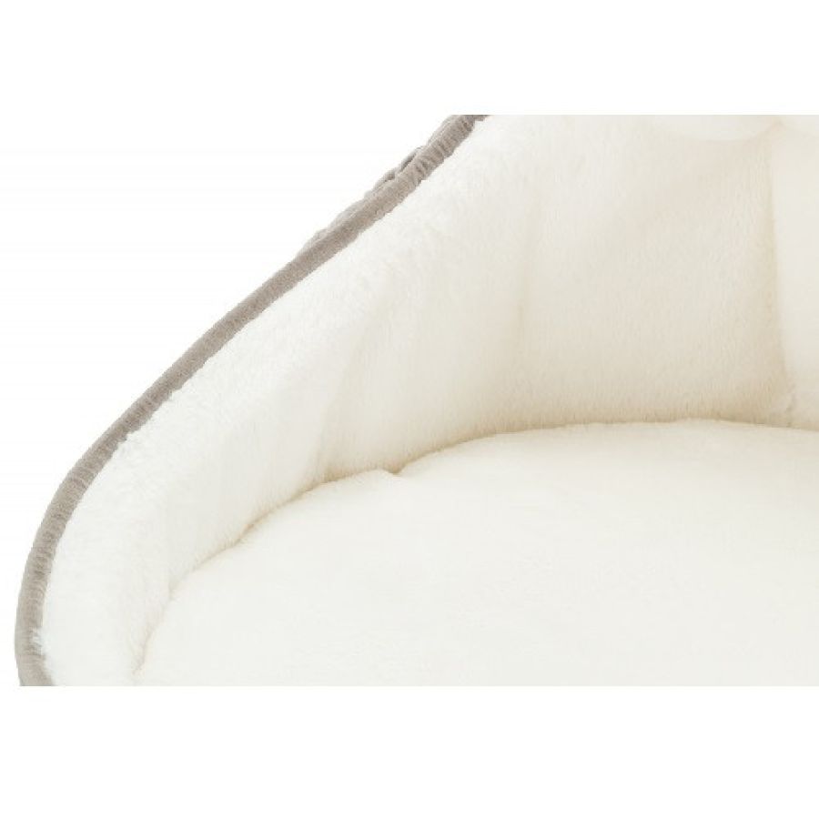 Abri douillet Livia taupe pour chien