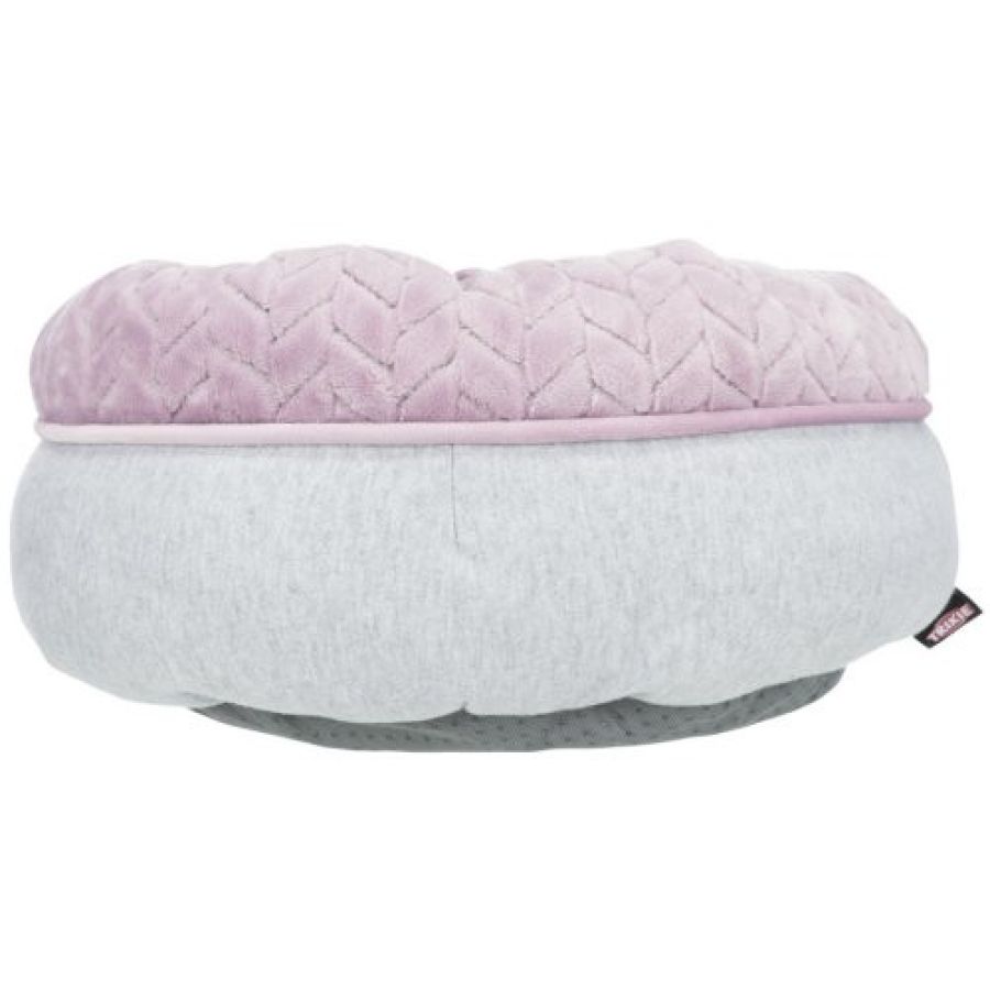 Panier moelleux pour chaton nid gris