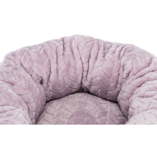 Panier moelleux pour chaton nid gris