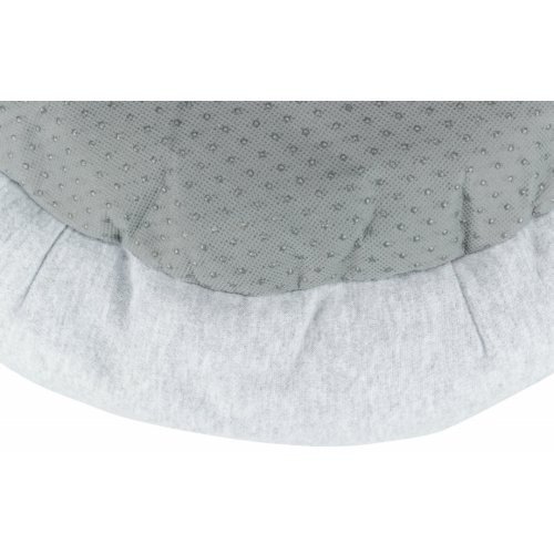 Panier moelleux pour chaton nid gris