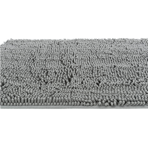 Tapis absorbant anti-saletés en microfibre GRIS