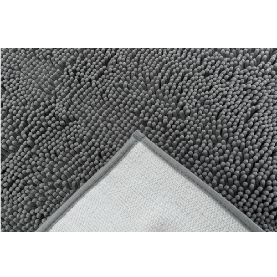 Tapis absorbant anti-saletés en microfibre GRIS
