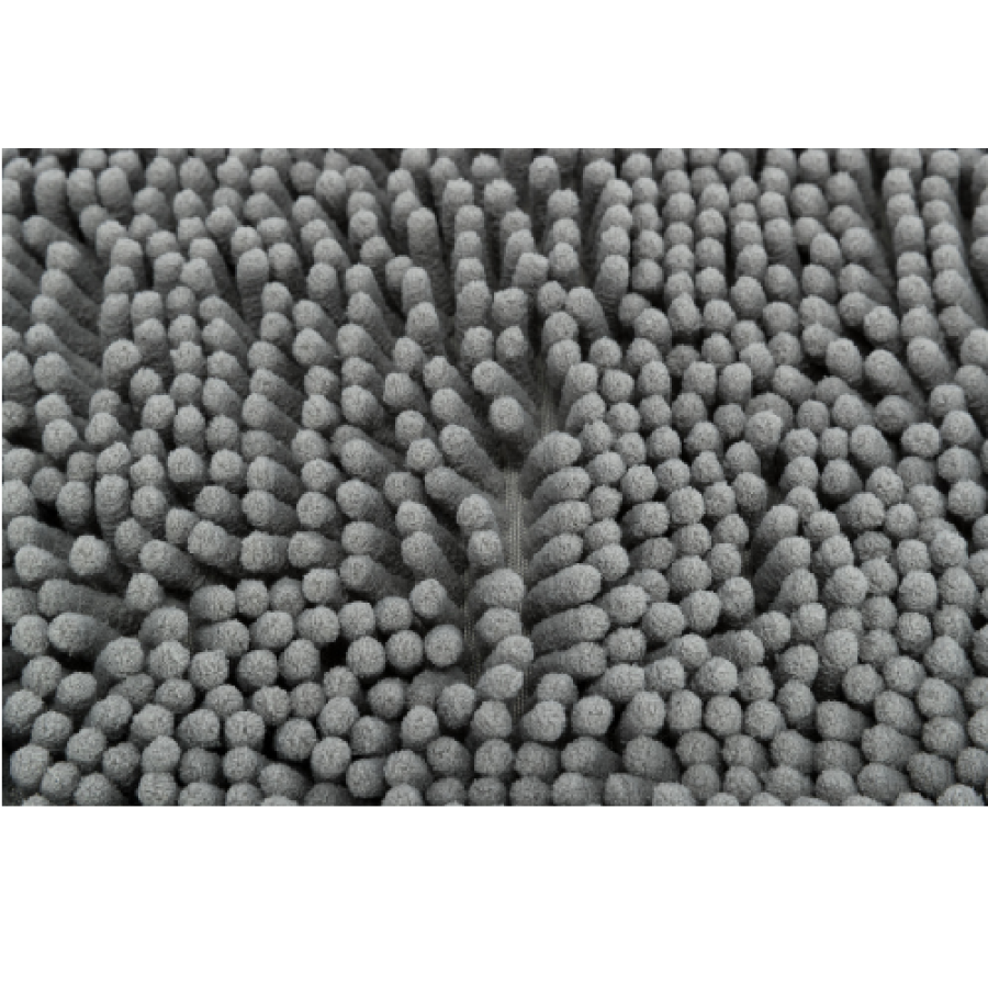 Tapis absorbant anti-saletés en microfibre GRIS