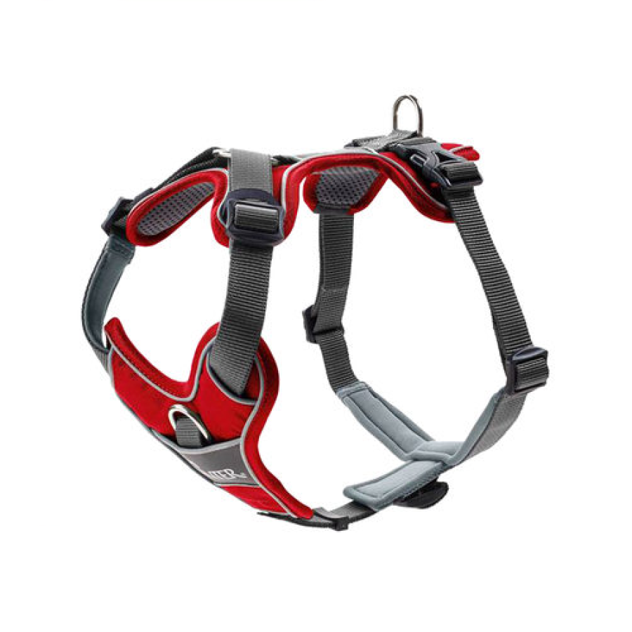 Harnais Divo pour chien qui tire ROUGE