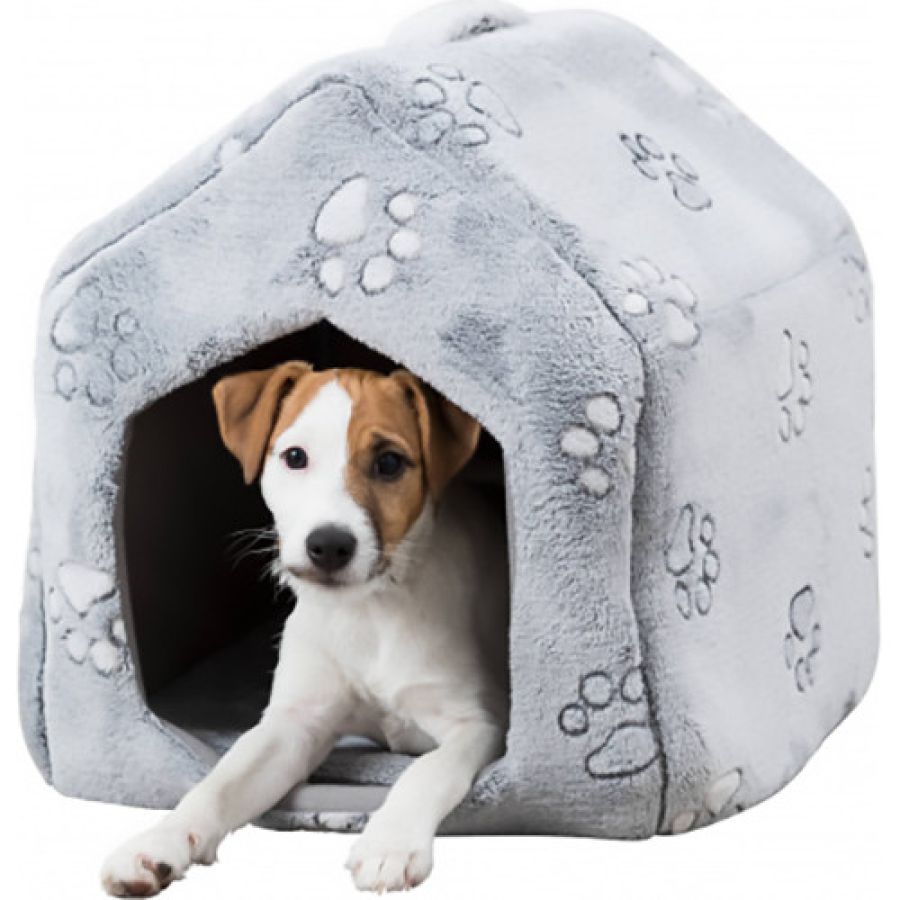 Maison abri pour chien tout doux, chat Nando