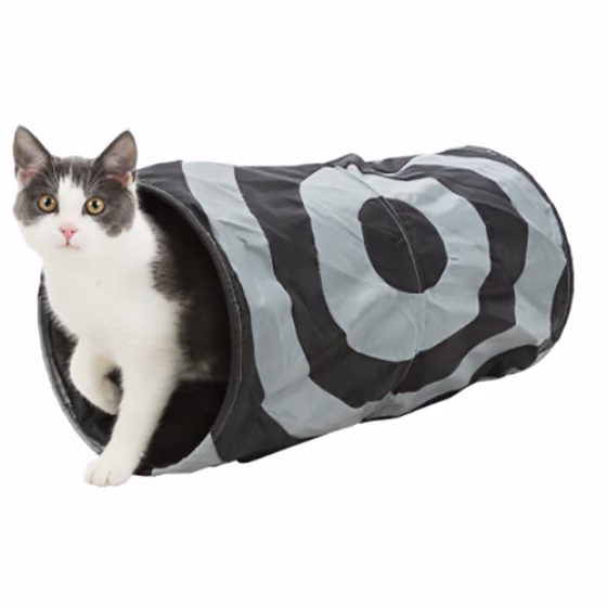 Tunnel extérieur pour chat Crunch nylon