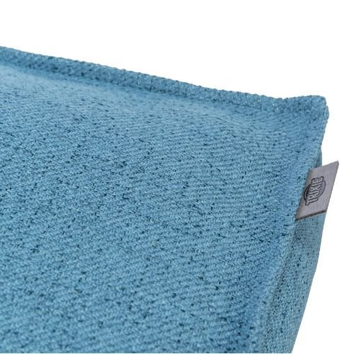 Coussin Talis bleu, déhoussable, toutes tailles XXL