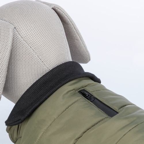 Manteau pour chien Arlay vert foncé