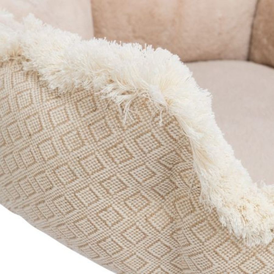 Arbre à chat original avec panier Boho