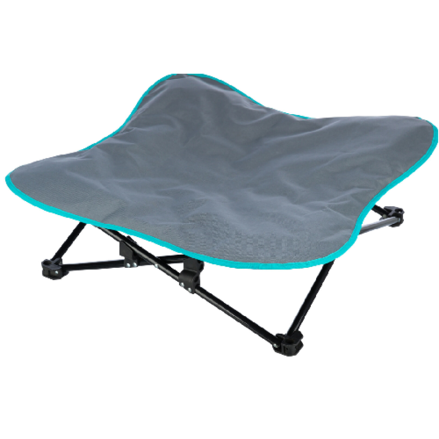 Lit de camp pliable, surélevé pour chien