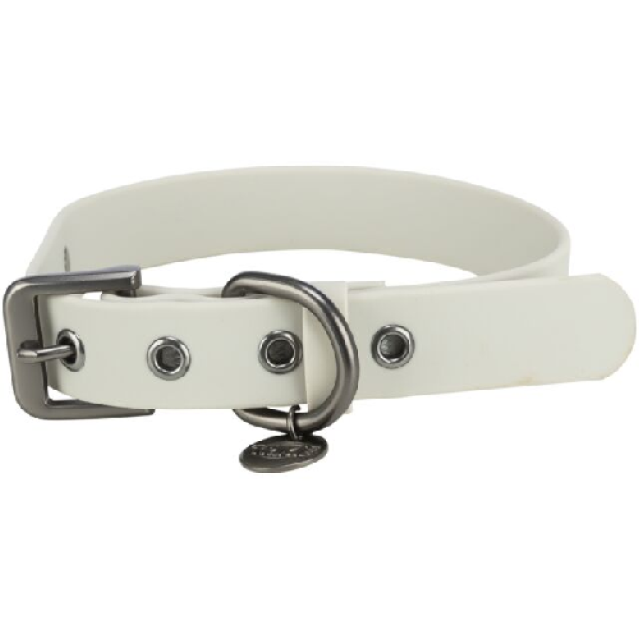 Collier pour chien, hydrofuge, essuyable CITY STYLE GRIS