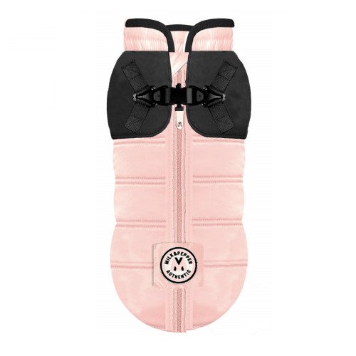 Manteau harnais intégré, doudoune pour chien CLIMBER ROSE