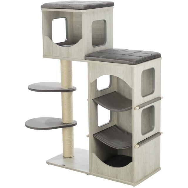 Arbre à chat solide, Hamac, XXL, coussin, Adriano