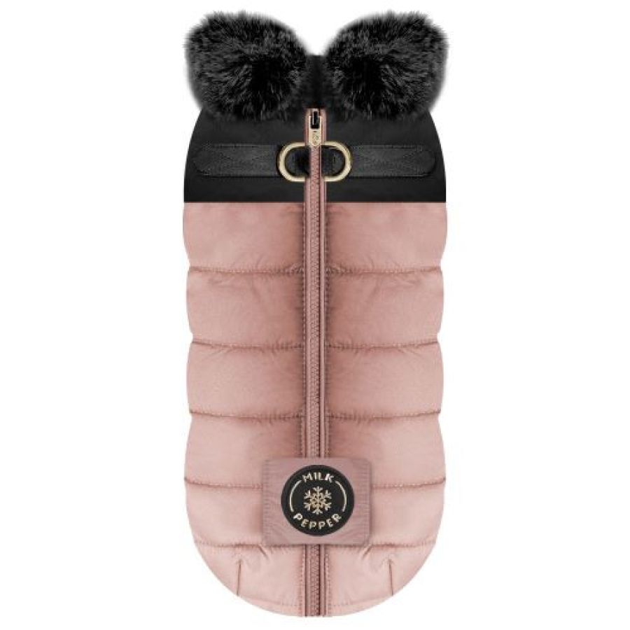 Manteau Doudoune harnais intégré, fourrure synthétique AZELIE