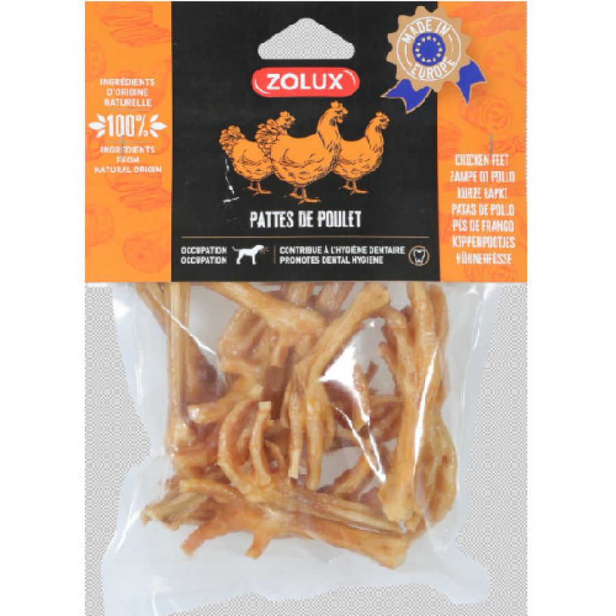 Pattes de poulet pour chien : naturelles