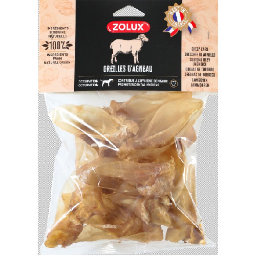 Oreille d'agneau pour chien : Naturelle