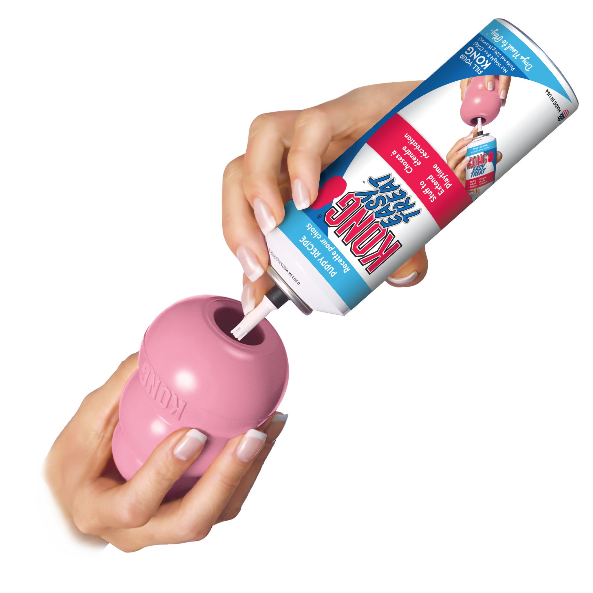 Jouet KONG Puppy rose pour chiot