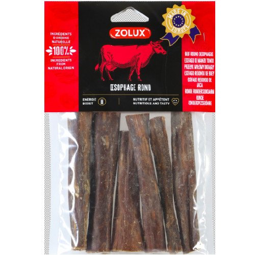 Friandises Œsophage de Bœuf naturelle pour chien