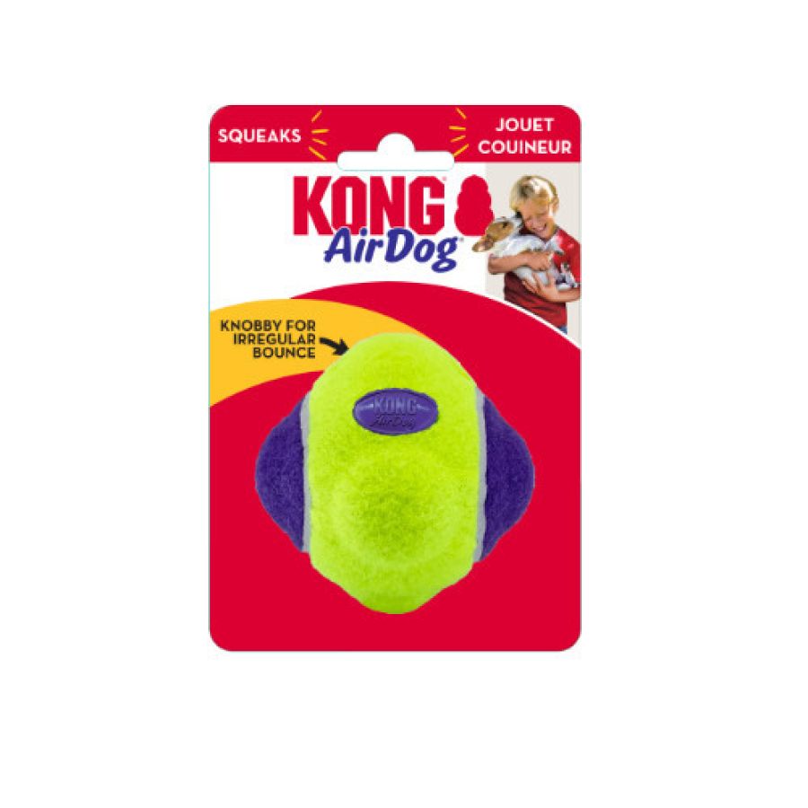 Balle KONG airdog squeaker knobby M/L