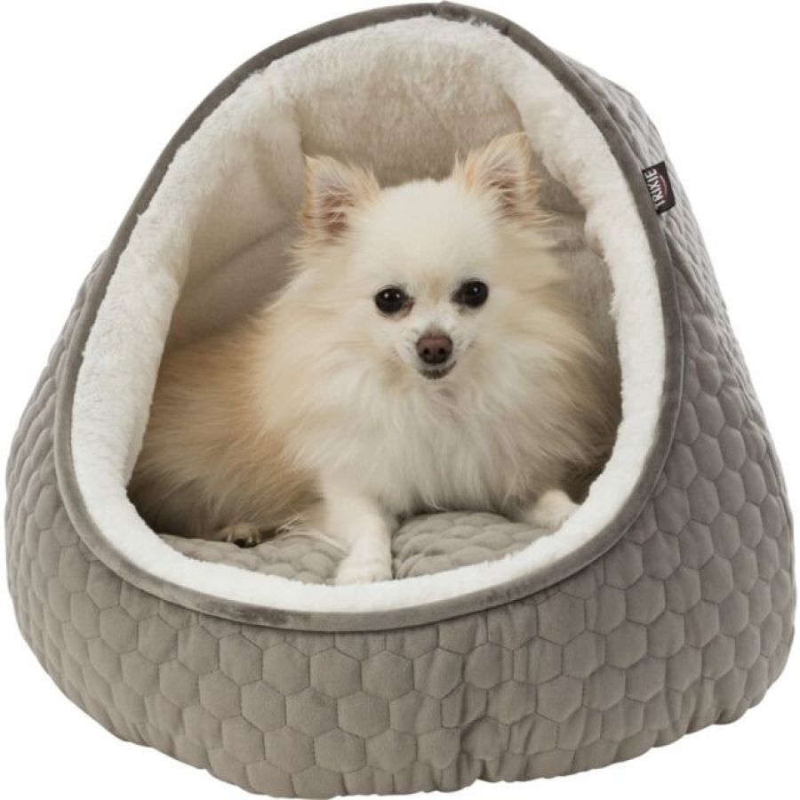 Abri douillet Livia taupe pour chien