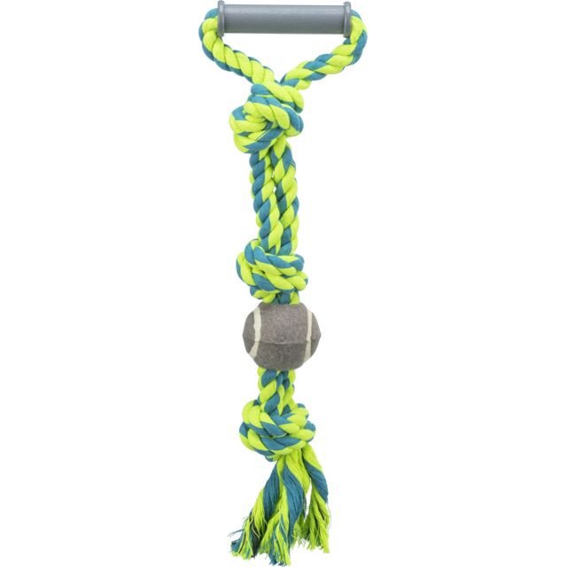 Corde nœuds balle de tennis Denta Fun 50 cm