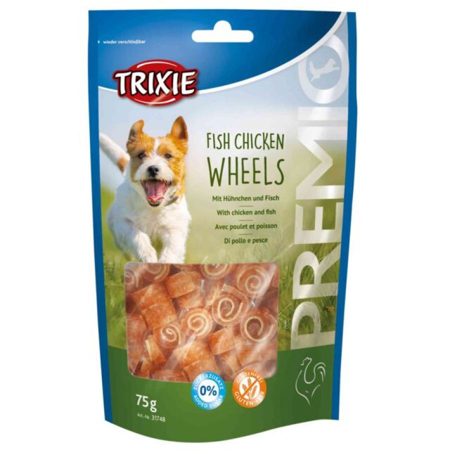 Friandises Premio Fish Chicken Wheels