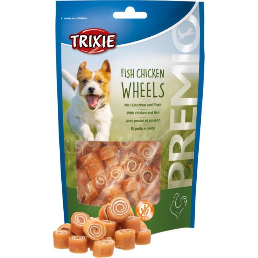 Friandises Premio Fish Chicken Wheels