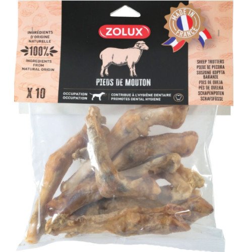 Pied de mouton séché naturel naturel