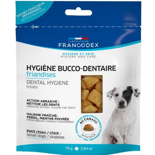Friandises hygiène bucco dentaire chiot et chien