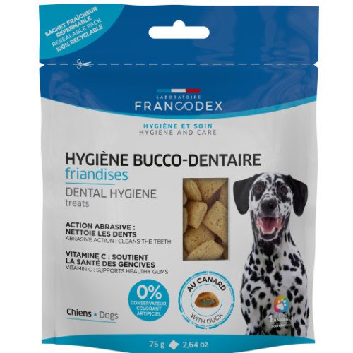 Friandises hygiène bucco dentaire chiot et chien