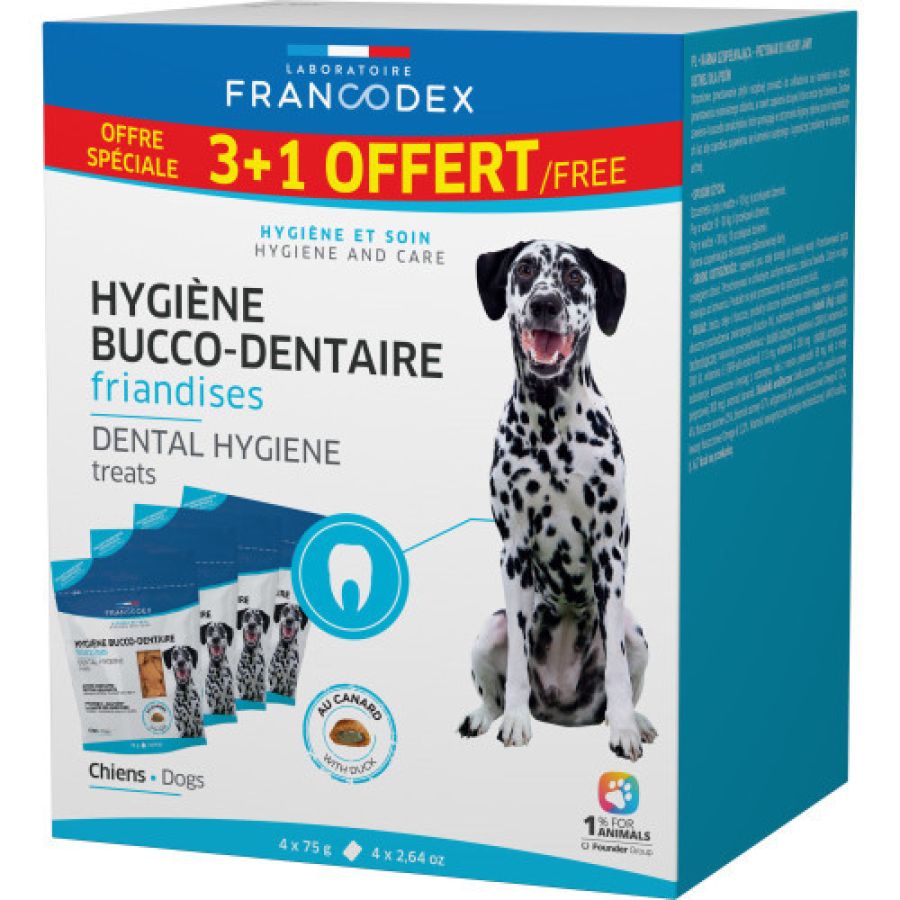 Friandises hygiène bucco dentaire chiot et chien