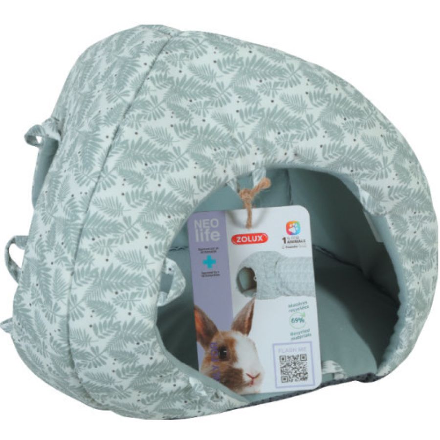Lit Igloo pour lapin NLIFE 30 CM