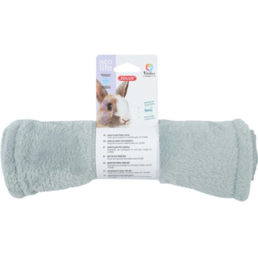 Mini plaid pour lapin