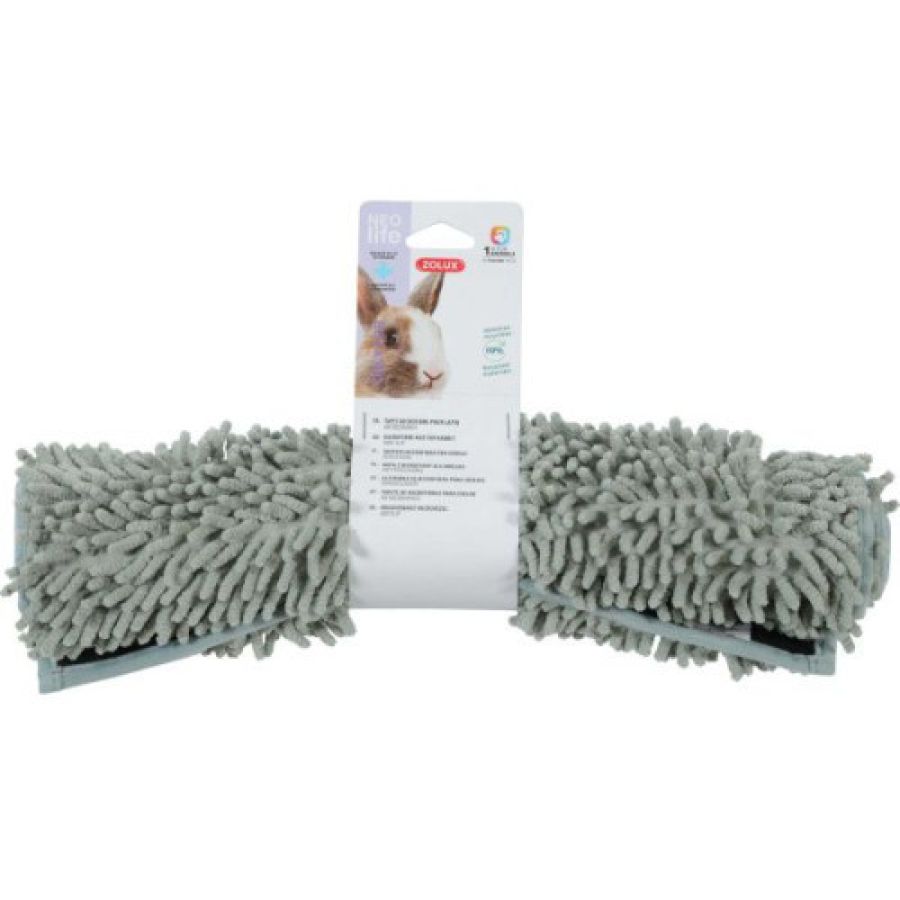 Tapis microfibre pour lapin  NLIFE 60 X 36 CM